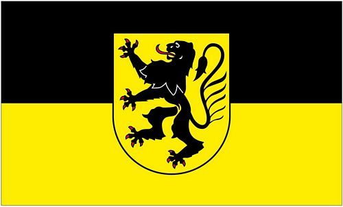 Fahne / Flagge Großenhain 90 x 150 cm