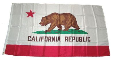 Flagge USA Kalifornien 30 x 45 cm Fahne 