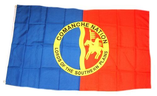 Fahne / Flagge Indianer - Comanche 90 x 150 cm