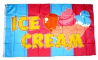 Fahne / Flagge Ice Cream Eis 90 x 150 cm Fahne / Flagge Ice Cream Eis 90 x 150 cm