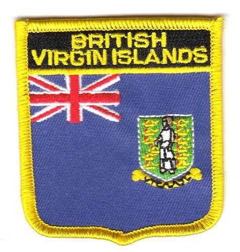 Wappen Aufnäher Fahne British Virgin Island