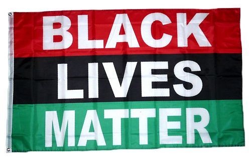 Fahne / Flagge Black Lives Matter 90 x 150 cm
