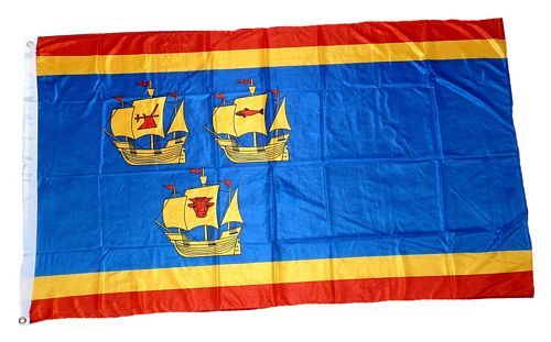 Fahne / Flagge Landkreis Nordfriesland 90 x 150 cm