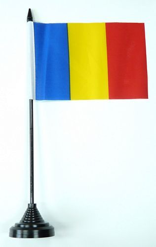 Fahne / Tischflagge Tschad NEU 11 x 16 cm Flaggen