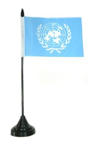 Fahne / Tischflagge UNO NEU 11 x 16 cm Flaggen