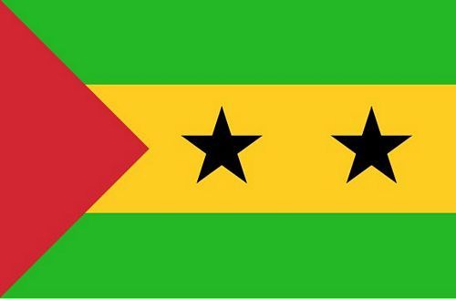 Fahnen Aufkleber Sticker Sao Tome & Principe