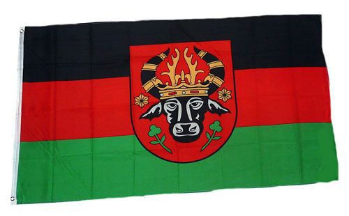 Flagge / Fahne Parchim Hissflagge 90 x 150 cm