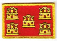 Fahnen Aufnäher Frankreich - Poitou Charentes Fahnen Aufnäher Frankreich - Poitou Charentes