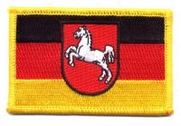 Fahnen Aufnäher Niedersachsen Fahnen Aufnäher Niedersachsen