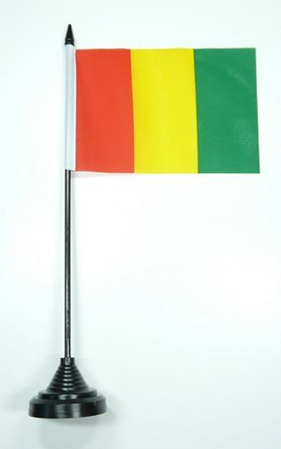 Fahne / Tischflagge Guinea NEU 11 x 16 cm Flaggen