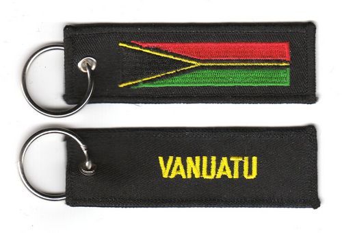 Fahnen Schlüsselanhänger Vanuatu