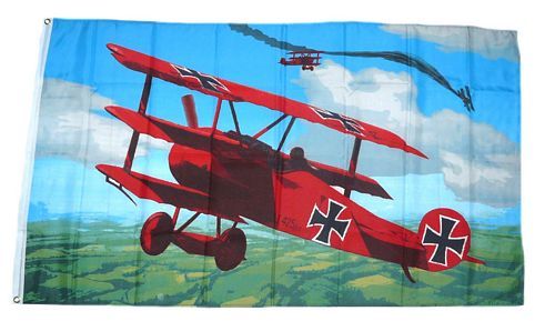 Fahne / Flagge Roter Baron 90 x 150 cm