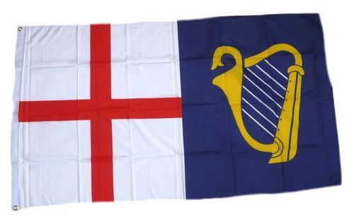 Fahne / Flagge Großbritannien Jack & Command 1649-58 90 x 150 cm