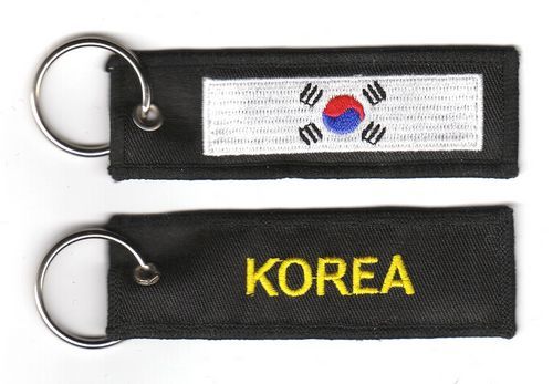 Fahnen Schlüsselanhänger Südkorea