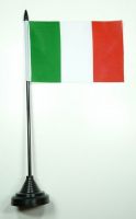 Fahne / Tischflagge Italien NEU 11 x 16 cm Flaggen Fahne / Tischflagge Italien NEU 11 x 16 cm Flaggen