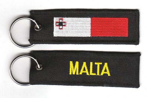 Fahnen Schlüsselanhänger Malta
