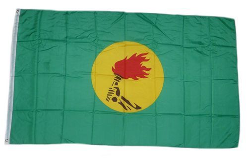 Flagge Fahne Kongo Zaire 90 x 150 cm