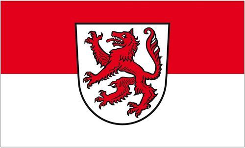 Fahne / Flagge Passau 90 x 150 cm