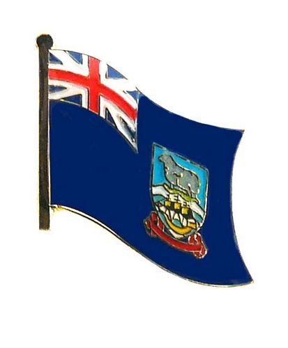 Fahnen Anstecker Pin Falkland Inseln