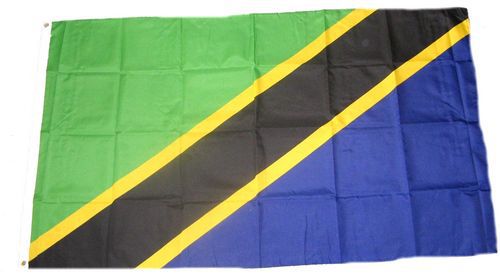Flagge / Fahne Tansania Hissflagge 90 x 150 cm