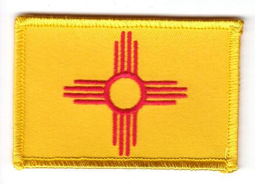 Fahnen Aufnäher USA - New Mexico