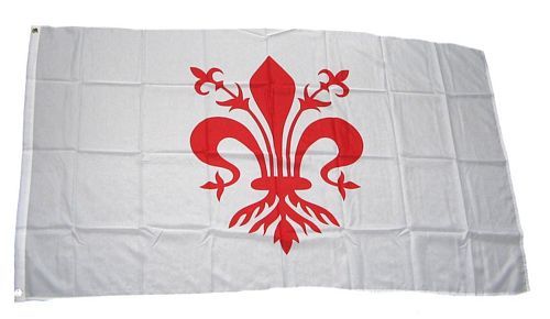 Fahne / Flagge Italien - Florenz 90 x 150 cm