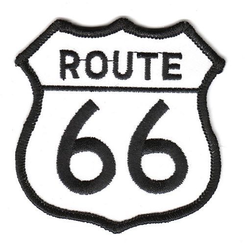 Aufnäher Patch Route 66