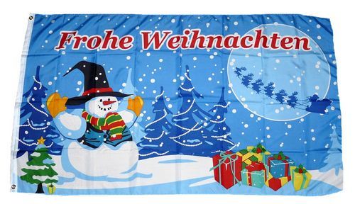 Fahne / Flagge Weihnachten Geschenke 90 x 150 cm