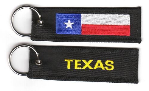 Fahnen Schlüsselanhänger USA - Texas