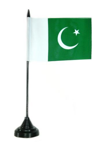 Fahne / Tischflagge Pakistan NEU 11 x 16 cm Fahnen