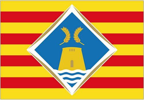 Fahnen Aufkleber Sticker Spanien - Formentera
