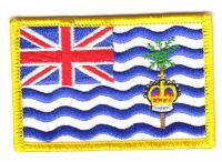 Fahnen Aufnäher Britisches Territorium Indischer Ozean Fahnen Aufnäher Britisches Territorium Indischer Ozean