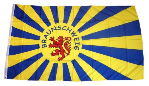 Fahne / Flagge Fußball Braunschweig 90 x 150 cm