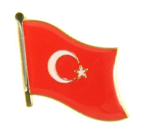 Flaggen Pin Türkei