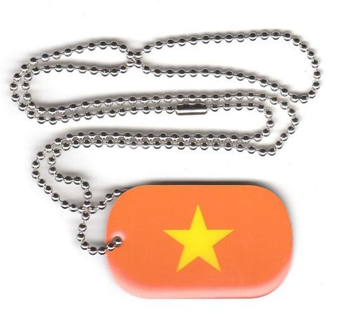 Dog Tag Fahne Vietnam
