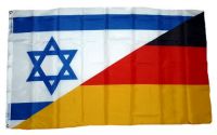 Fahne / Flagge Deutschland / Israel 90 x 150 cm Fahne / Flagge Deutschland / Israel 90 x 150 cm