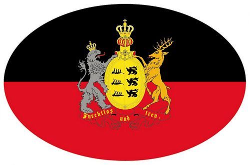 Wappen Aufkleber Sticker Württemberg