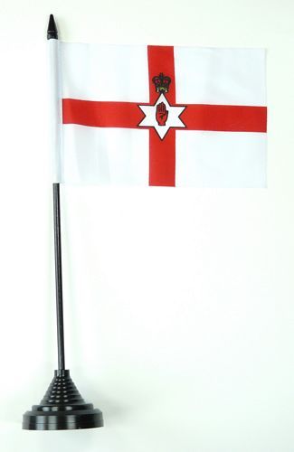 Fahne / Tischflagge Nordirland NEU 11 x 16 cm Flaggen