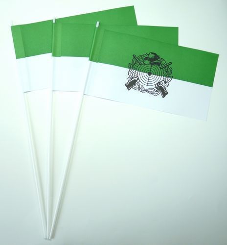 10 Papierfähnchen Schützenfest Papierfahnen Fahne