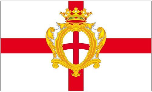 Fahne / Flagge Italien - Padua 90 x 150 cm