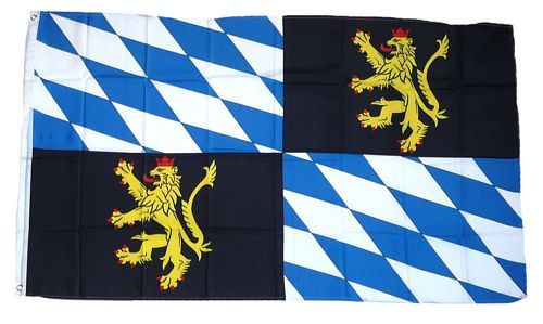 Fahne / Flagge Rheinische Pfalzgrafschaft 90 x 150 cm