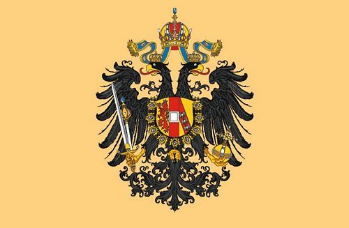 Fahnen Aufkleber Sticker Österreich Ungarn Adler