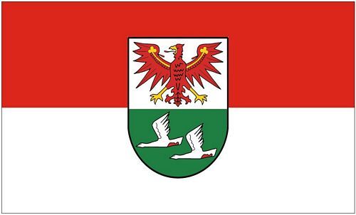 Fahne / Flagge Landkreis Oberhavel 90 x 150 cm