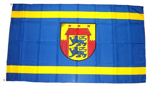 Fahne Landkreis Nordfriesland Hissflagge 90 x 150 cm Flagge 