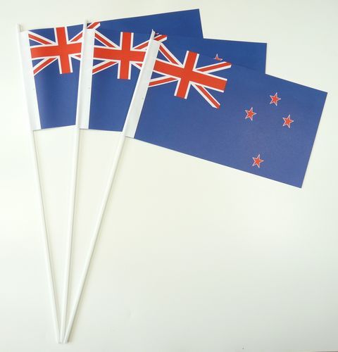 10 Papierfähnchen Neuseeland Papierfahnen Fahne Flagge