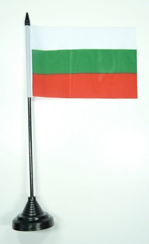 Fahne / Tischflagge Bulgarien 11 x 16 cm Flaggen