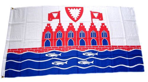 Flagge / Fahne Heiligenhafen Hissflagge 90 x 150 cm