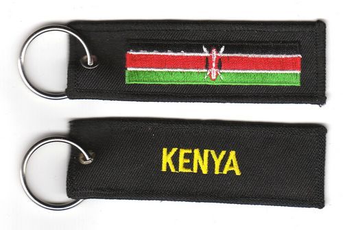 Fahnen Schlüsselanhänger Kenia