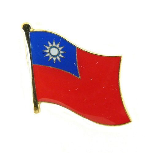 Flaggen Pin Taiwan