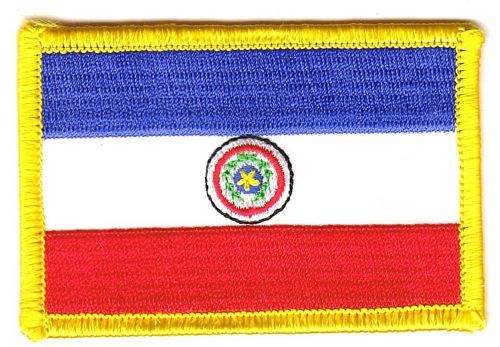 Fahnen Aufnäher Paraguay